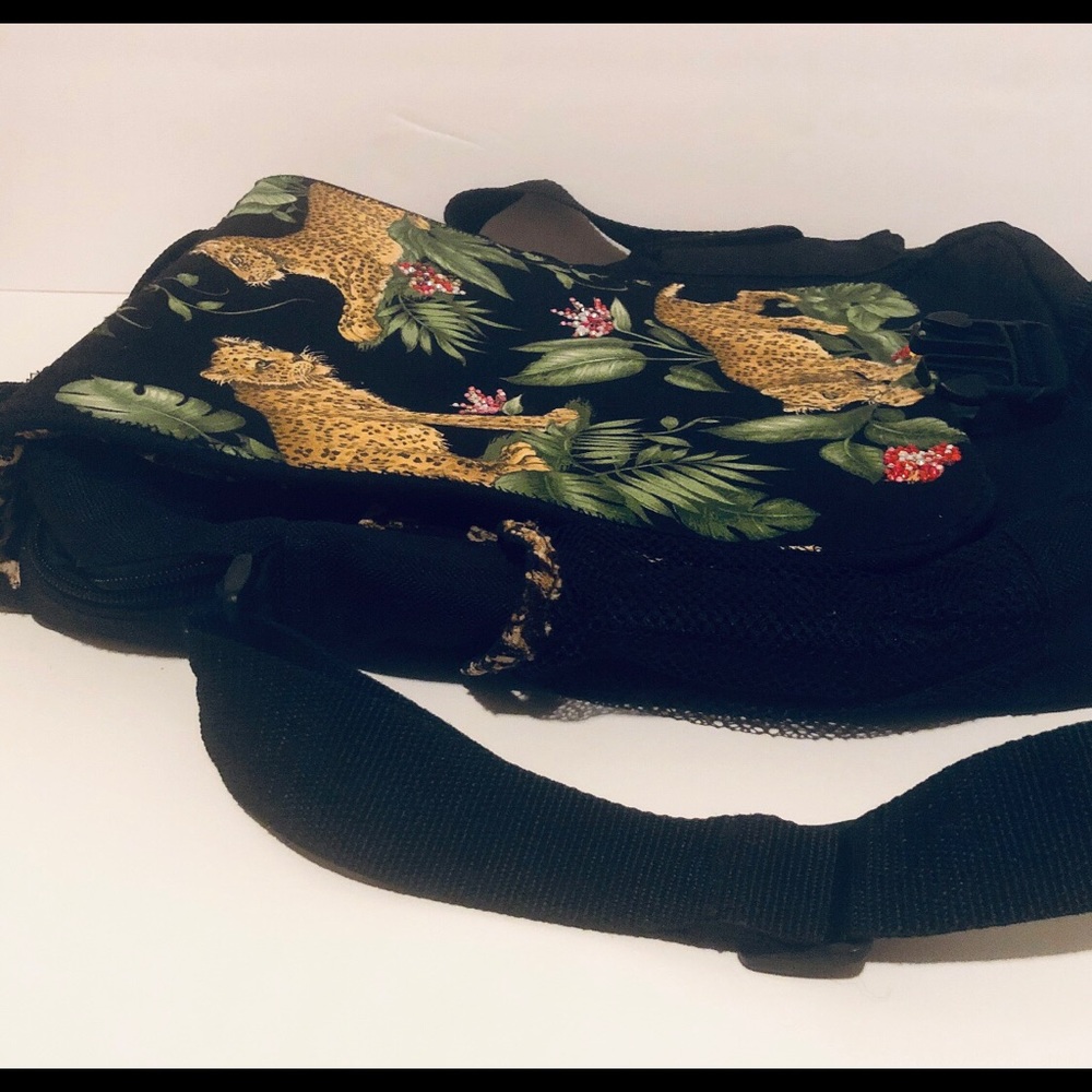 Handmade Leopard Messenger Bag - Picture 3 of 5